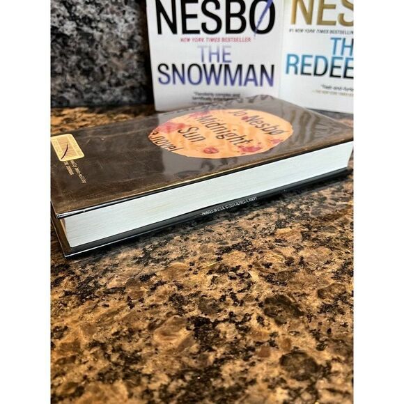 Jo Nesbo Book Lot Snowman Redeemer Midnight Sun Thriller Fic Harry Hole Bundle - Picture 9 of 11